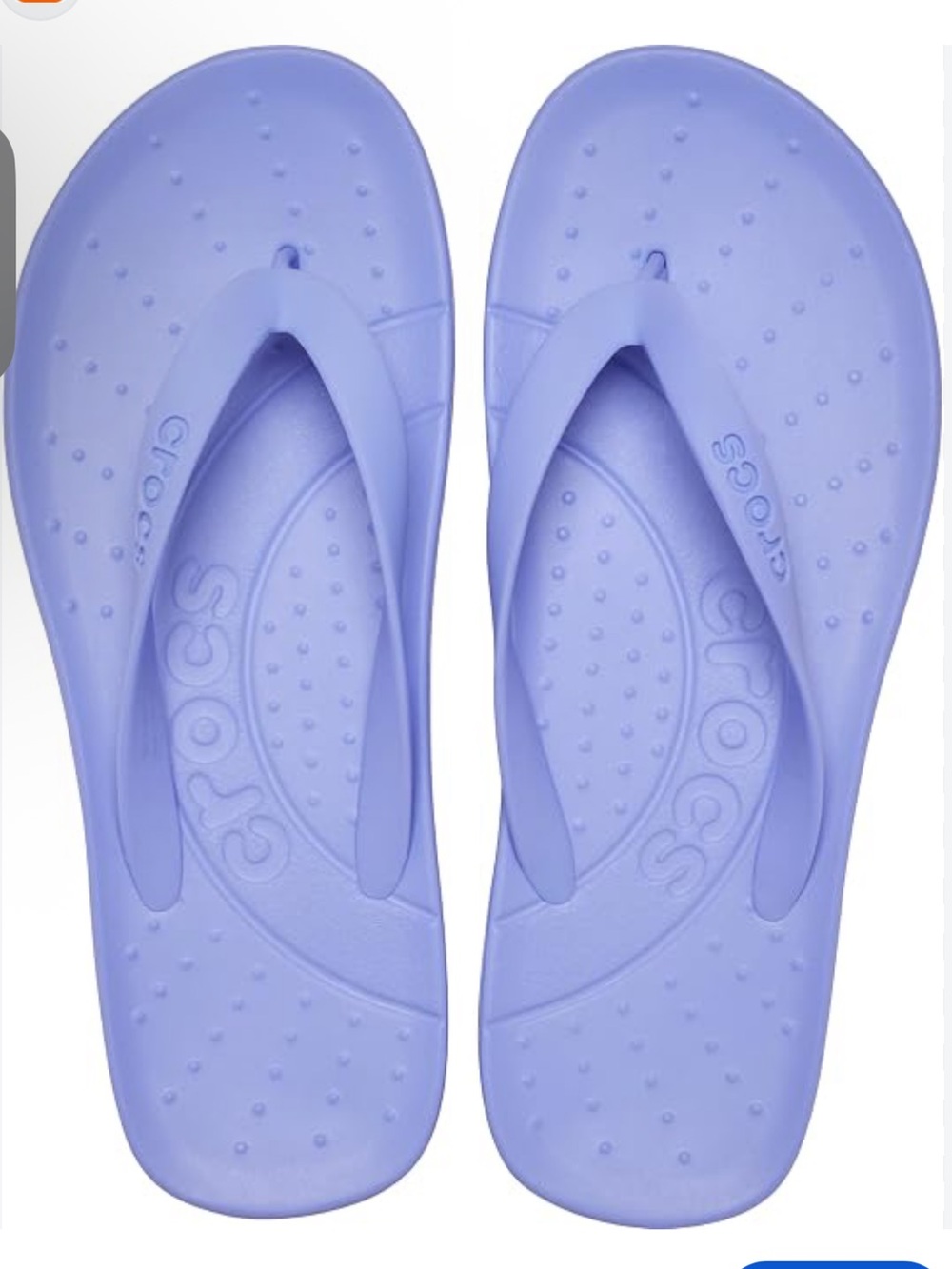 CROCS Women's Lavender Flip Sandals